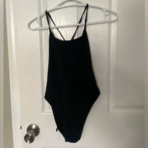 Roxy one piece swimsuit size S navy